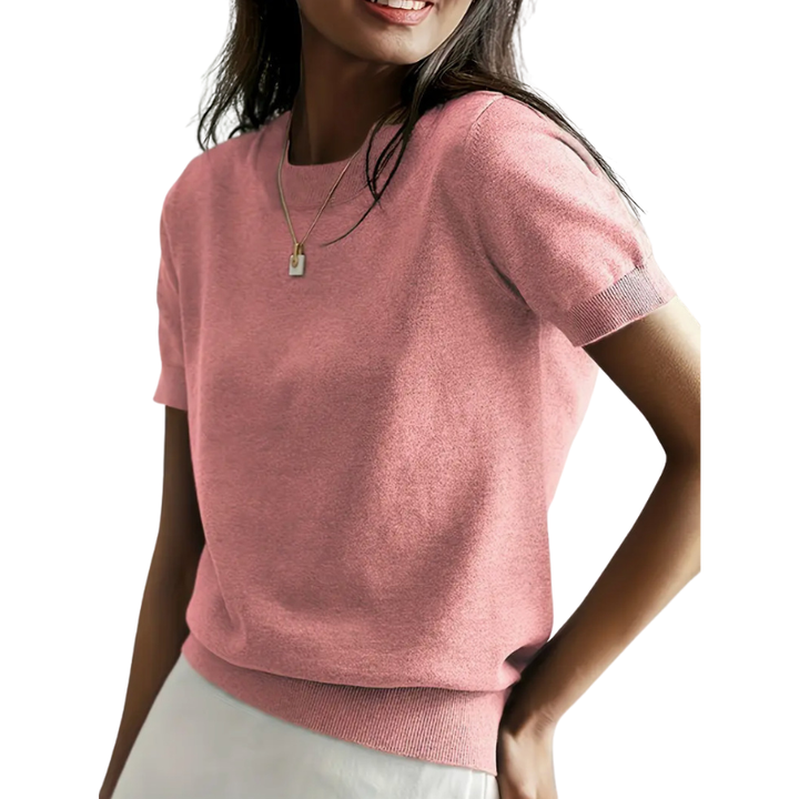 Jenny™ | Klassieke ronde hals casual top