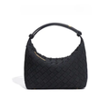 Lisanne™ | Matte woven structured handtas