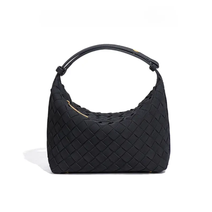 Lisanne™ | Matte woven structured handtas