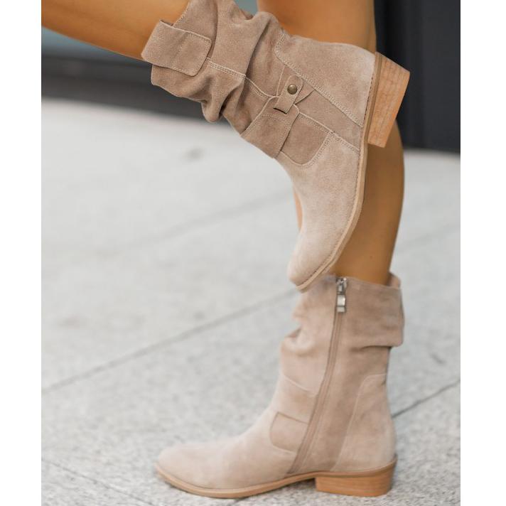 Maryam | Leather-style laarzen