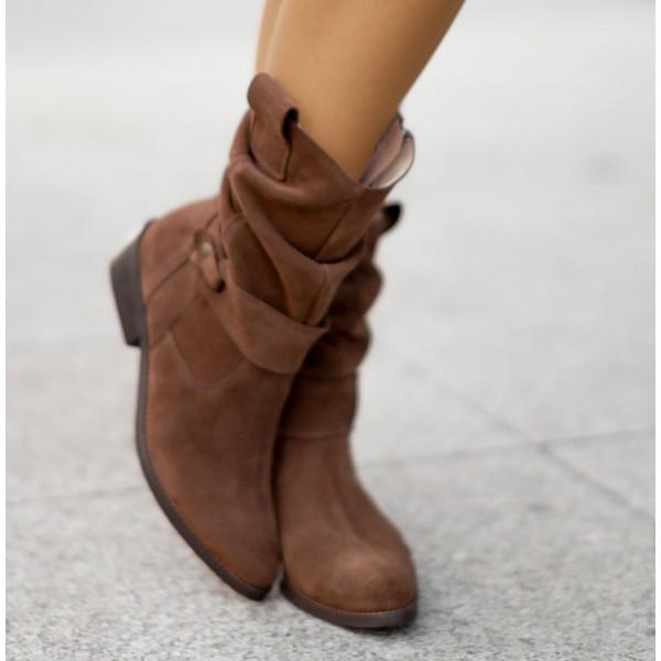 Maryam | Leather-style laarzen