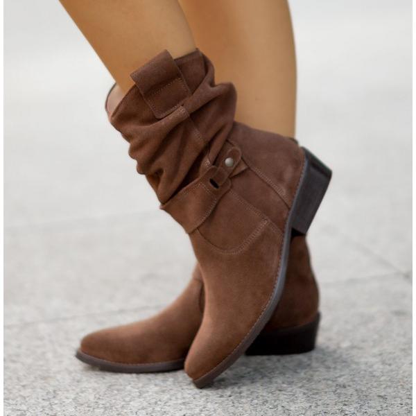 Maryam | Leather-style laarzen