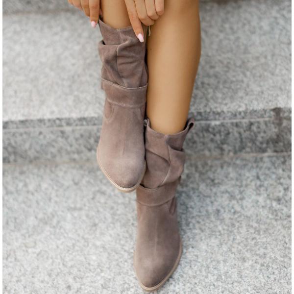 Maryam | Leather-style laarzen