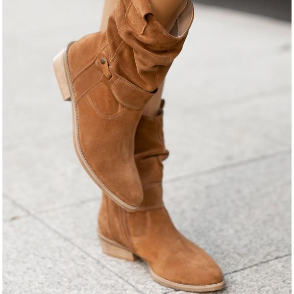 Maryam | Leather-style laarzen