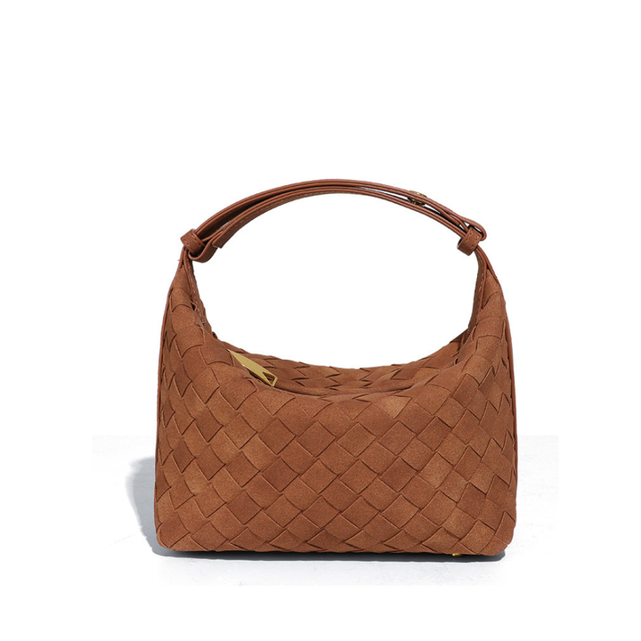 Lisanne™ | Matte woven structured handtas