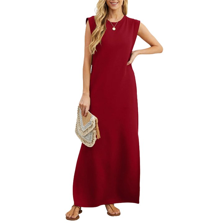 Via™ | Casual loose maxi long jurk