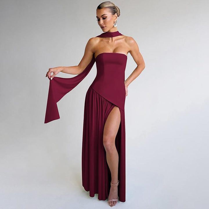 Lindsay™ | Elegante zonder mouwen bodycon maxi party jurk