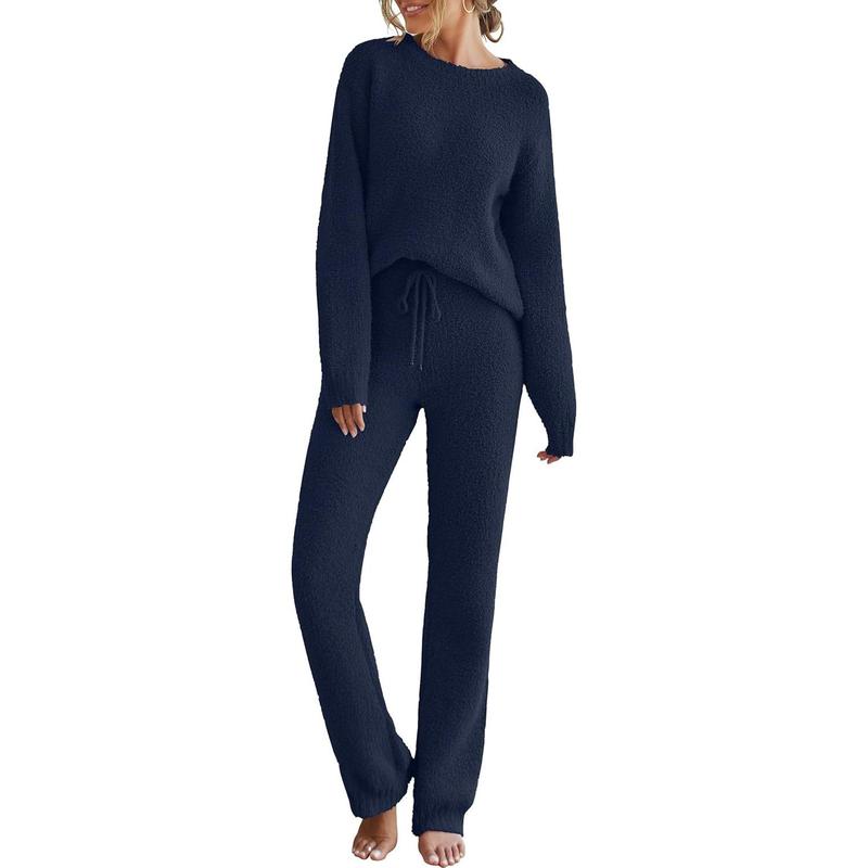 Angel™ | Dames cozy pajama set fuzzy fleece 2-piece lounge trui for winter