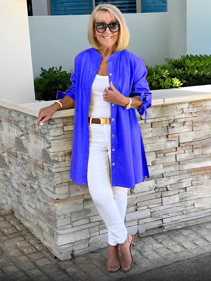 Célina™ | Classy lange shirtjas