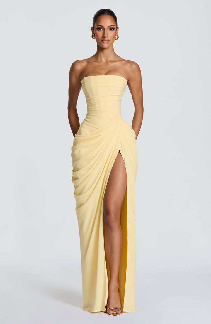 Celestara | Draped avondjurk