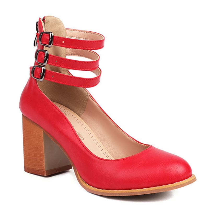 Ariana | Triple buckle hakken