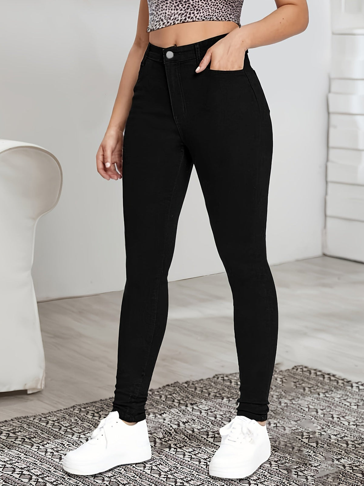 Lisette™ - Stijlvol High-Waist Skinny Jeans