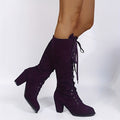 Lucia | Fashionable knee-high laarzen