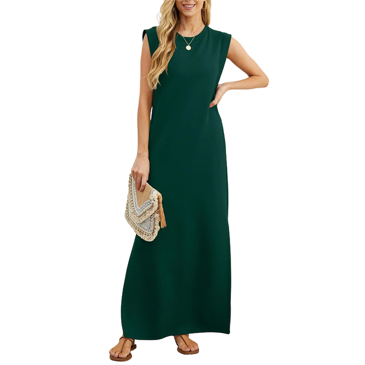 Via™ | Casual loose maxi long jurk