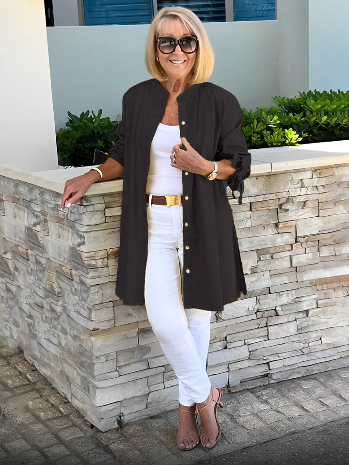 Célina™ | Classy lange shirtjas