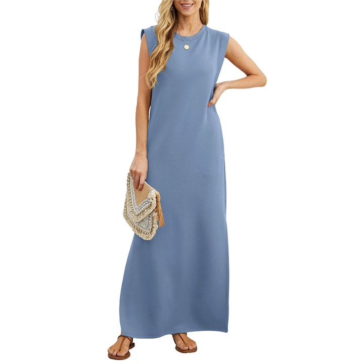 Via™ | Casual loose maxi long jurk