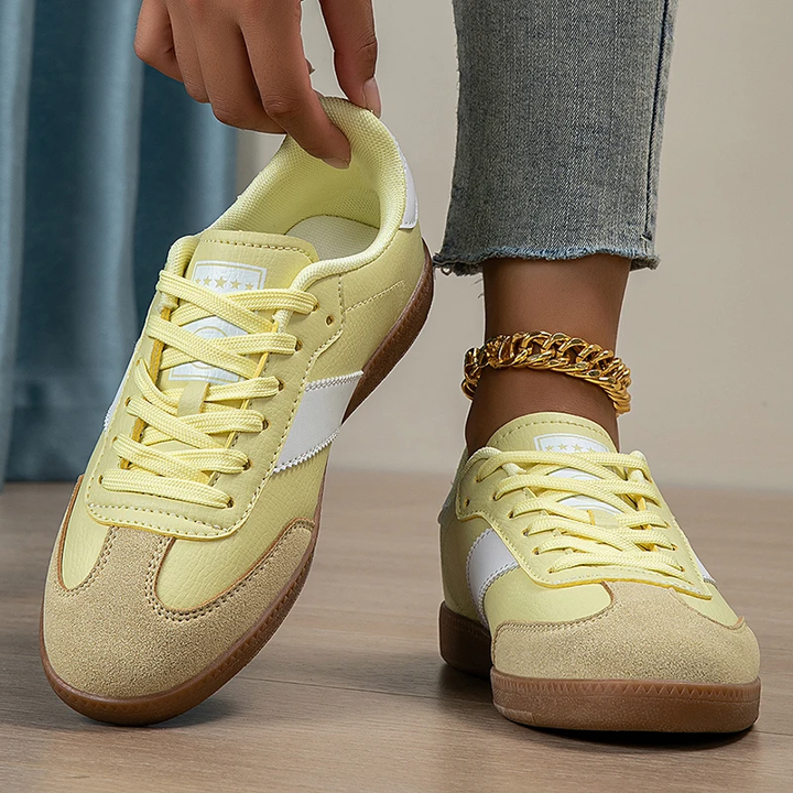 Fierce | Suède leopard sneaker