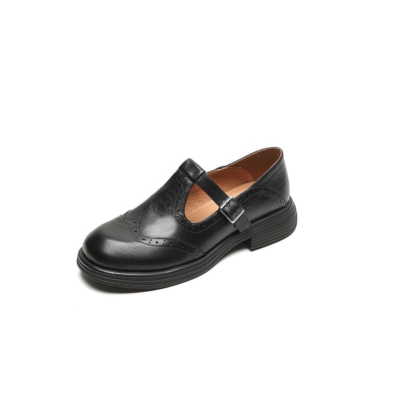 Mattea | Elegante mary janes made of leather