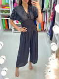 Veloria | Polka dot jumpsuit