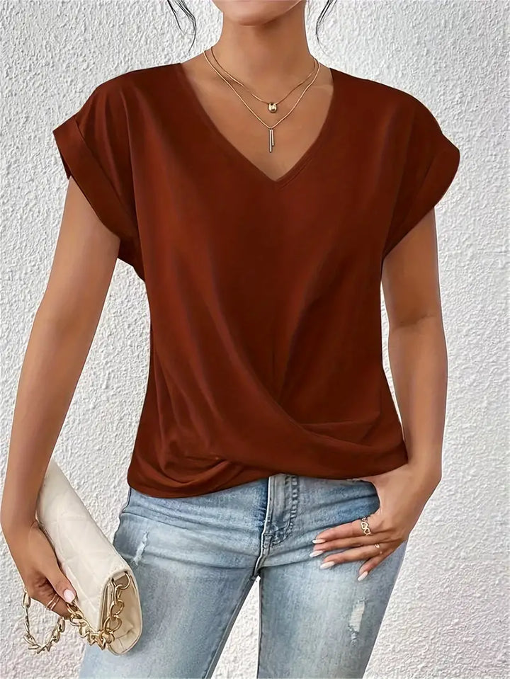Belle™ | The stijlvolle top met V-hals