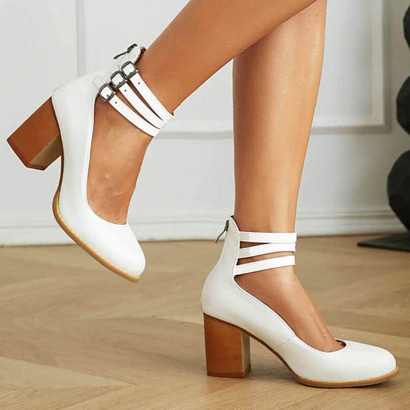 Ariana | Triple buckle hakken