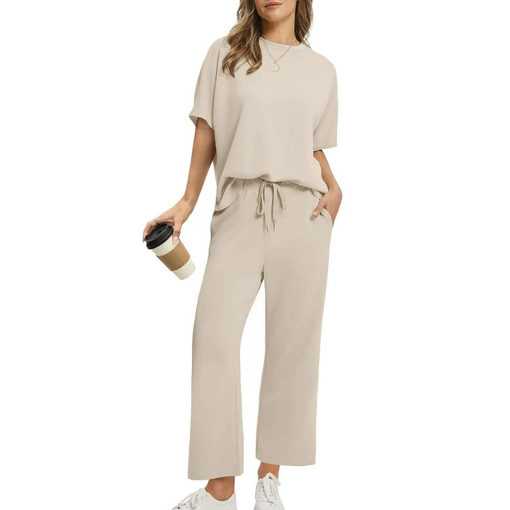 Lara | Casual top trouser set