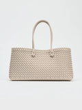 Lindsay™ | Elegante woven shopper for casual daily use