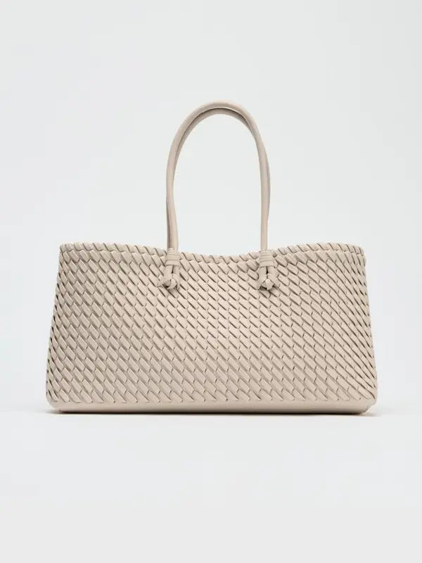Lindsay™ | Elegante woven shopper for casual daily use