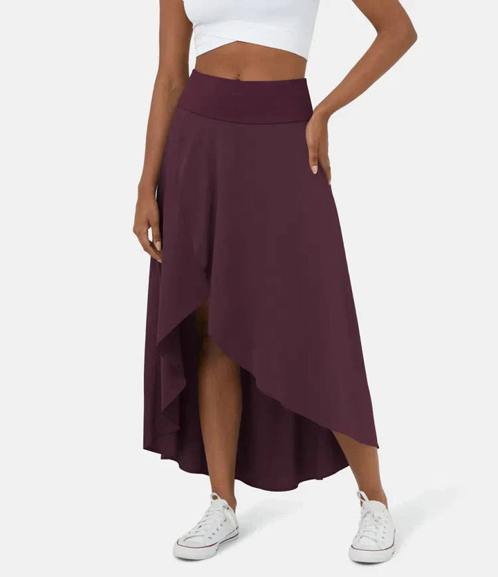 Amelie™ | Elegante asymmetric midi rok