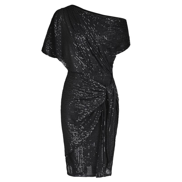 Aurelia™ | Elegante sequined off-shoulder bodycon party jurk