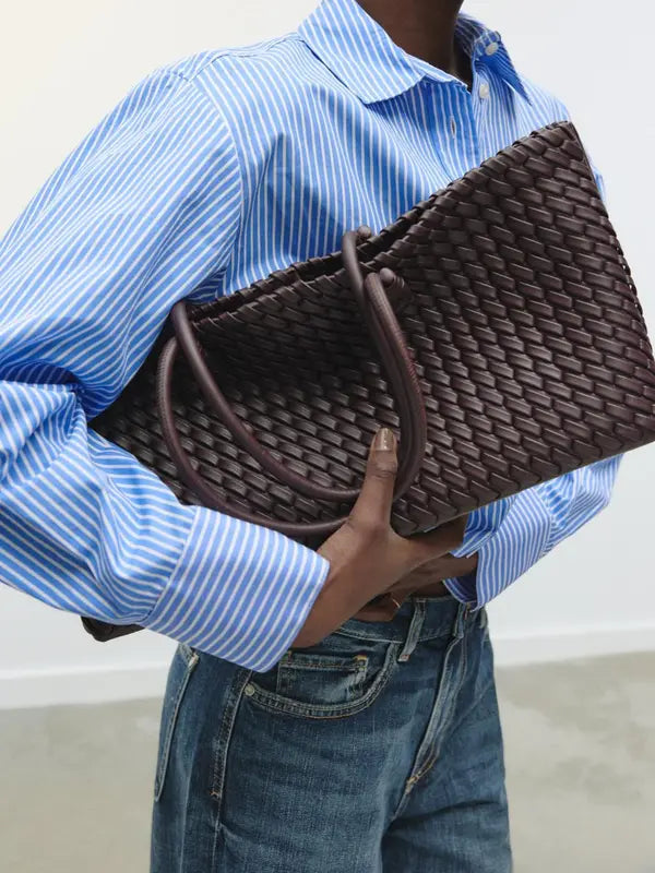 Lindsay™ | Elegante woven shopper for casual daily use