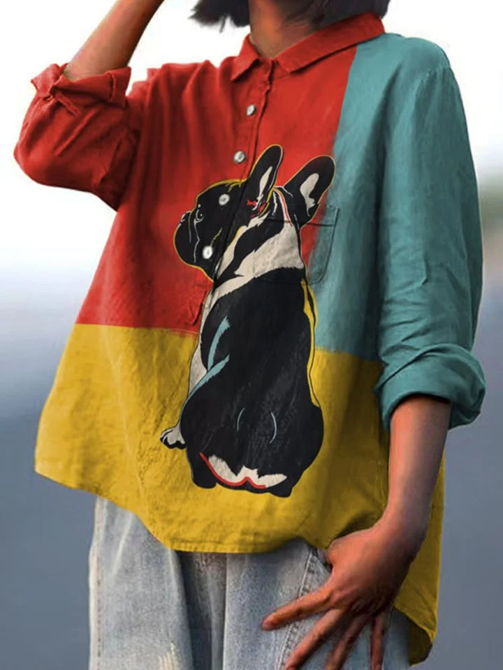 Mila™ | Dog art shirt