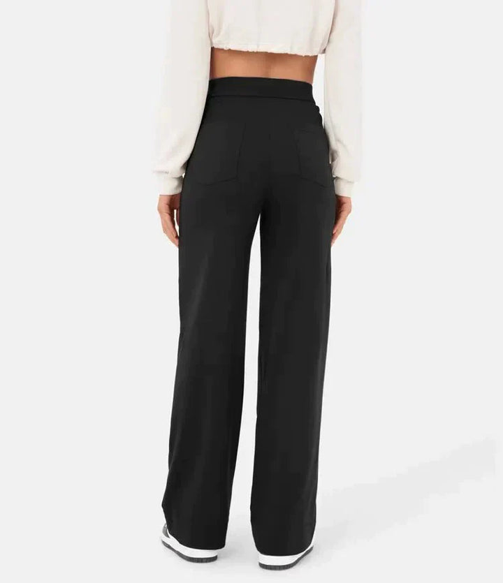 Aria™ | High-waisted elastic broek