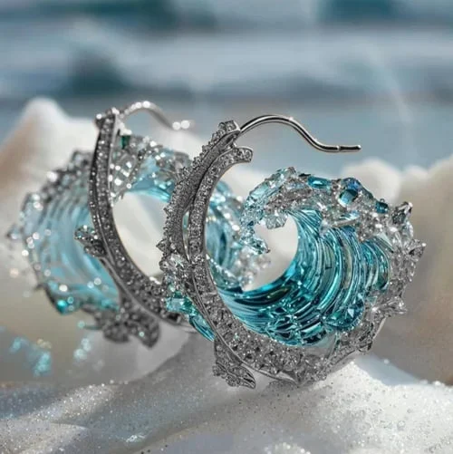 Beatrice™ | Ocean's oath earrings