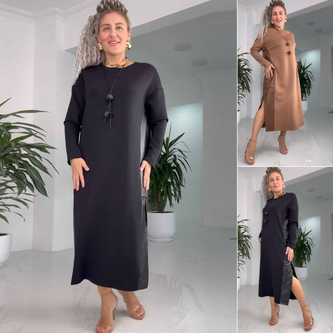Marilyn™ | Klassieke minimalist midi jurk