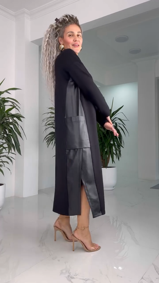 Marilyn™ | Klassieke minimalist midi jurk