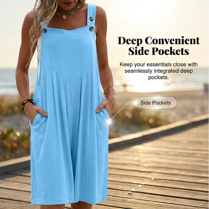 Rochelle | Wide-leg pocket jumpsuit
