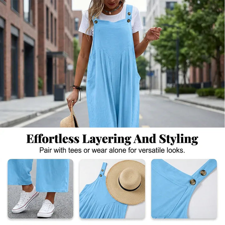 Rochelle | Wide-leg pocket jumpsuit