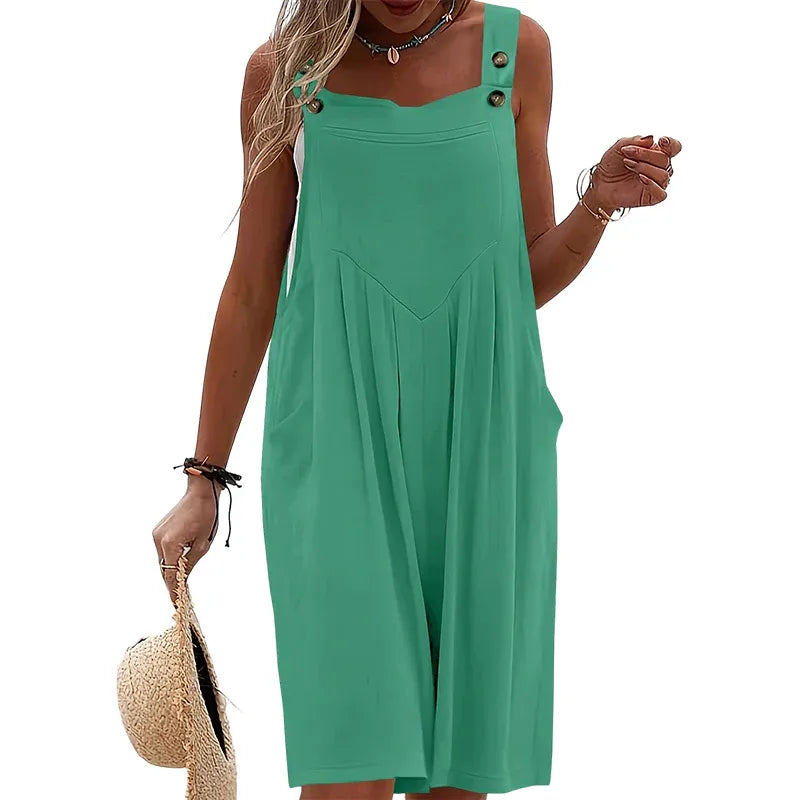 Rochelle | Wide-leg pocket jumpsuit