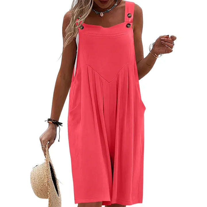 Rochelle | Wide-leg pocket jumpsuit