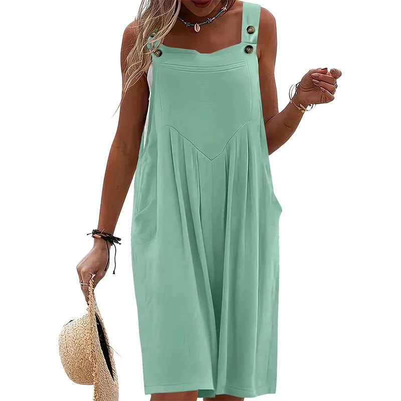 Rochelle | Wide-leg pocket jumpsuit