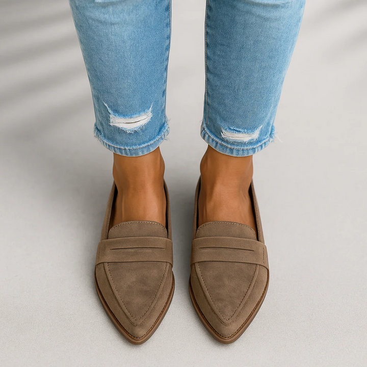 Rosie | Leather orthopedische loafers | premium edition