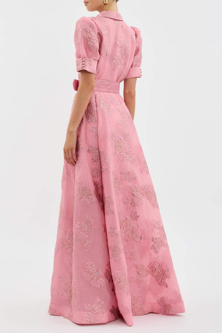 Anabella | Short puff sleeves jurk