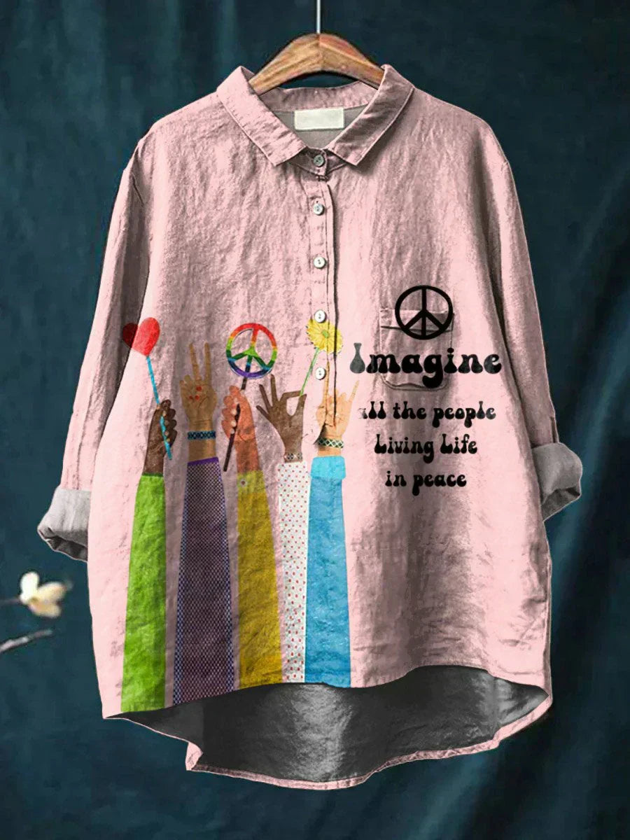 Claudine™ | Serene art shirt