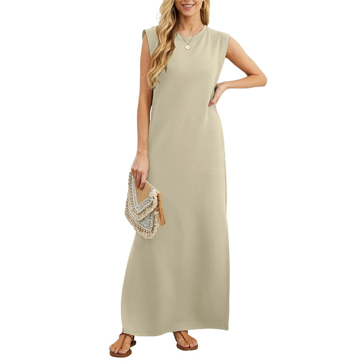 Via™ | Casual loose maxi long jurk