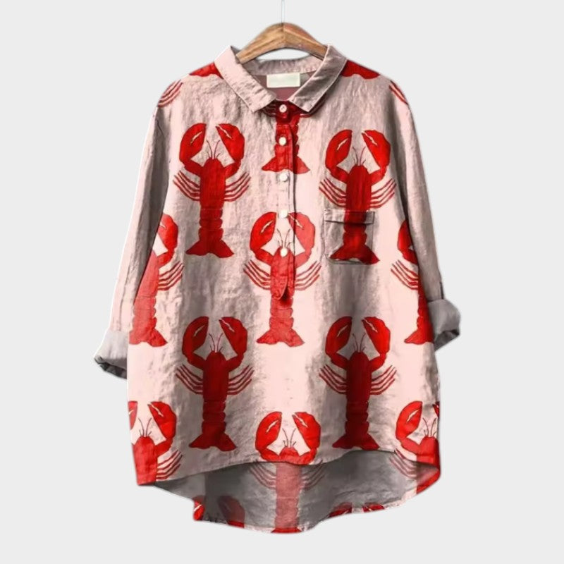 Tallie™ | Relaxte met print blouse