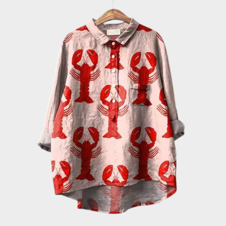 Tallie™ | Relaxte met print blouse