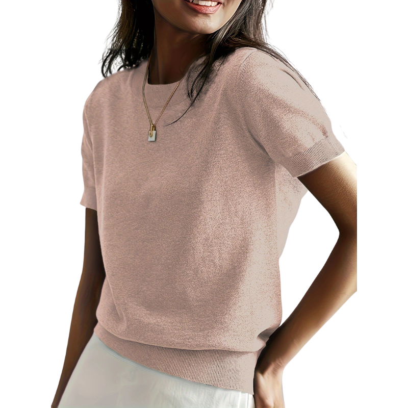 Jenny™ | Klassieke ronde hals casual top