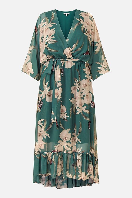 Yasmine™ | Elegante kimono midi jurk