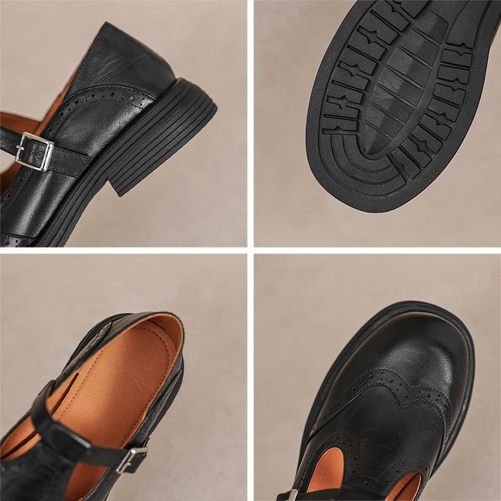 Mattea | Elegante mary janes made of leather